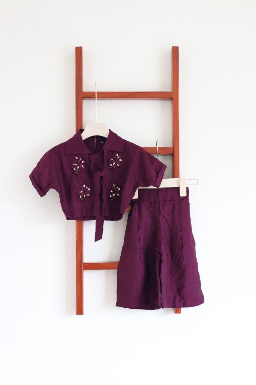 girls designer cord set – trendy & stylish kids wear