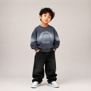 Boys Casual Round Neck T-Shirt – Soft Cotton Daily Wear