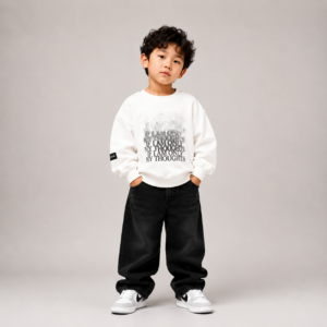 Full sleeve down shoulder imported T-shirt