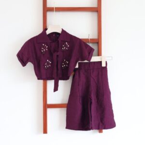 girls designer cord set – trendy & stylish kids wear