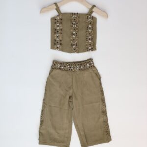 girls luxe cord set – contemporary statement wear