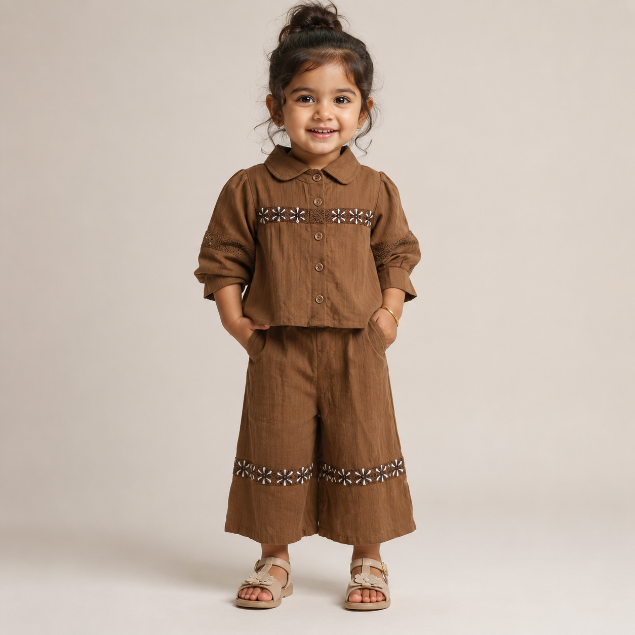 Girls Designer Cord Set – Modern & Comfortable Kids Outfit - Image 12