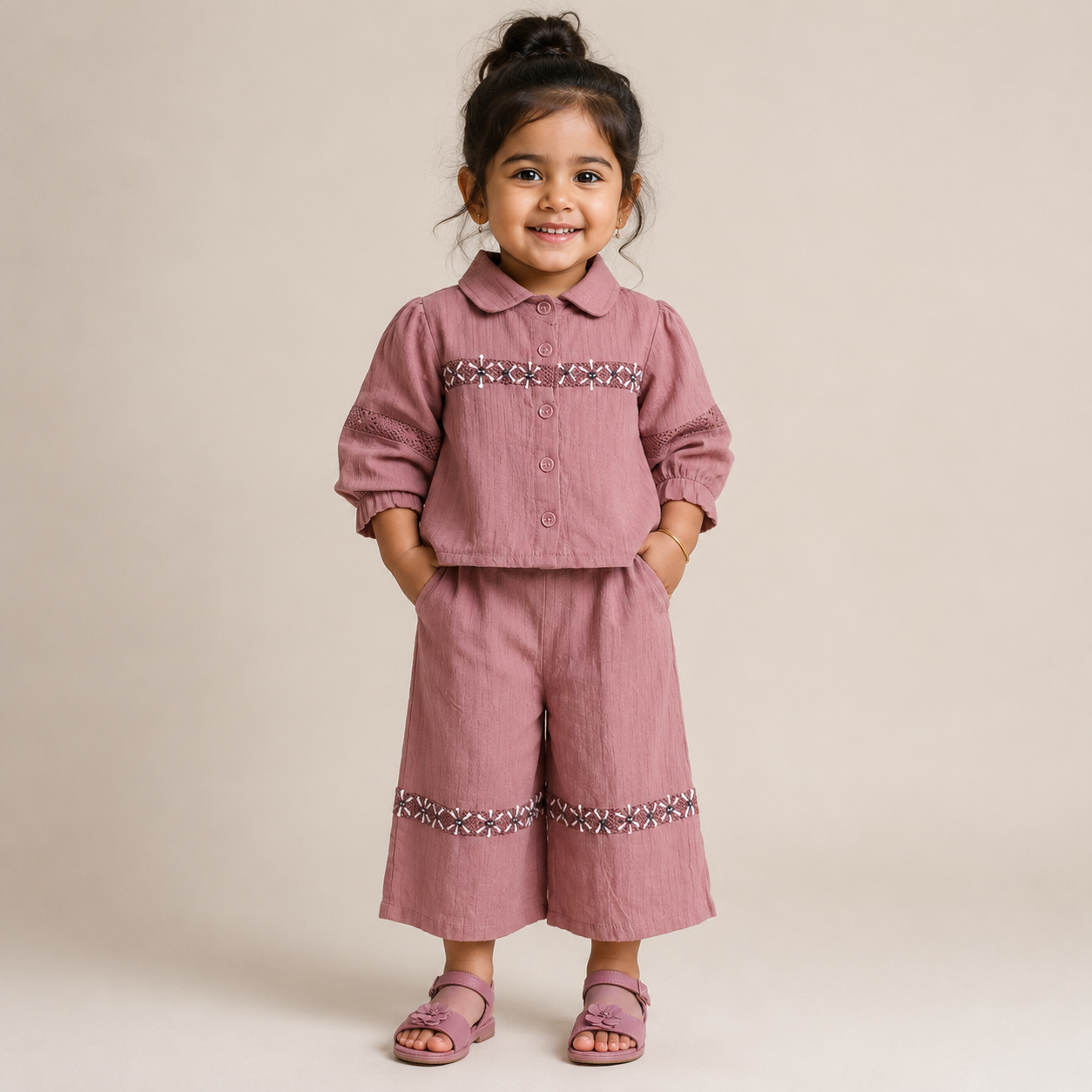 Girls Designer Cord Set – Modern & Comfortable Kids Outfit - Image 10