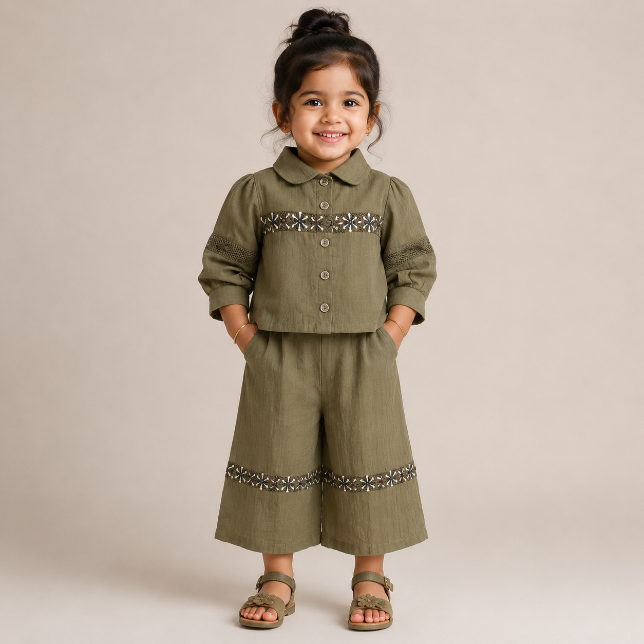Girls Designer Cord Set – Modern & Comfortable Kids Outfit - Image 14