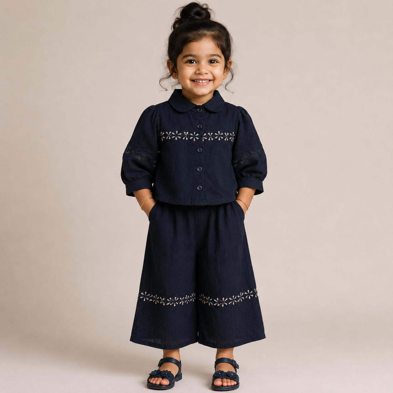 Girls Designer Cord Set – Modern & Comfortable Kids Outfit - Image 6