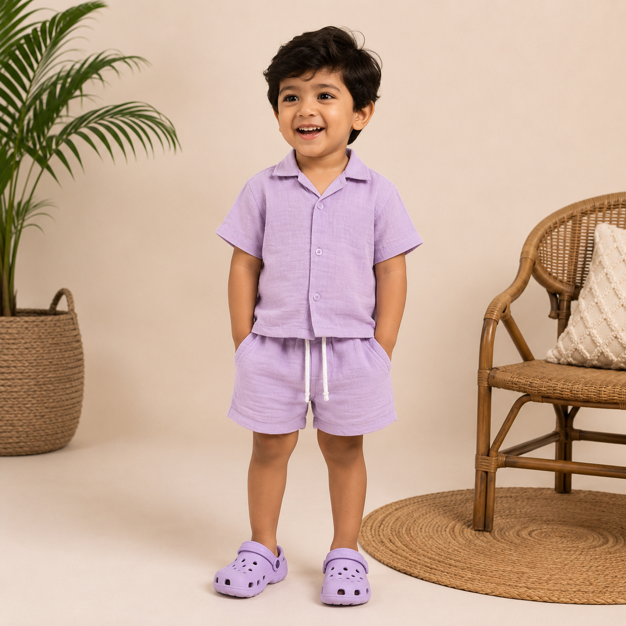 Boys Co-Ord Set | Premium Cotton Kids Outfit | Casual Wear for Boys - Image 2